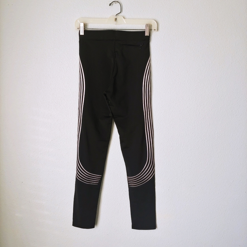 Black Stretch Pullon Athletic Pants